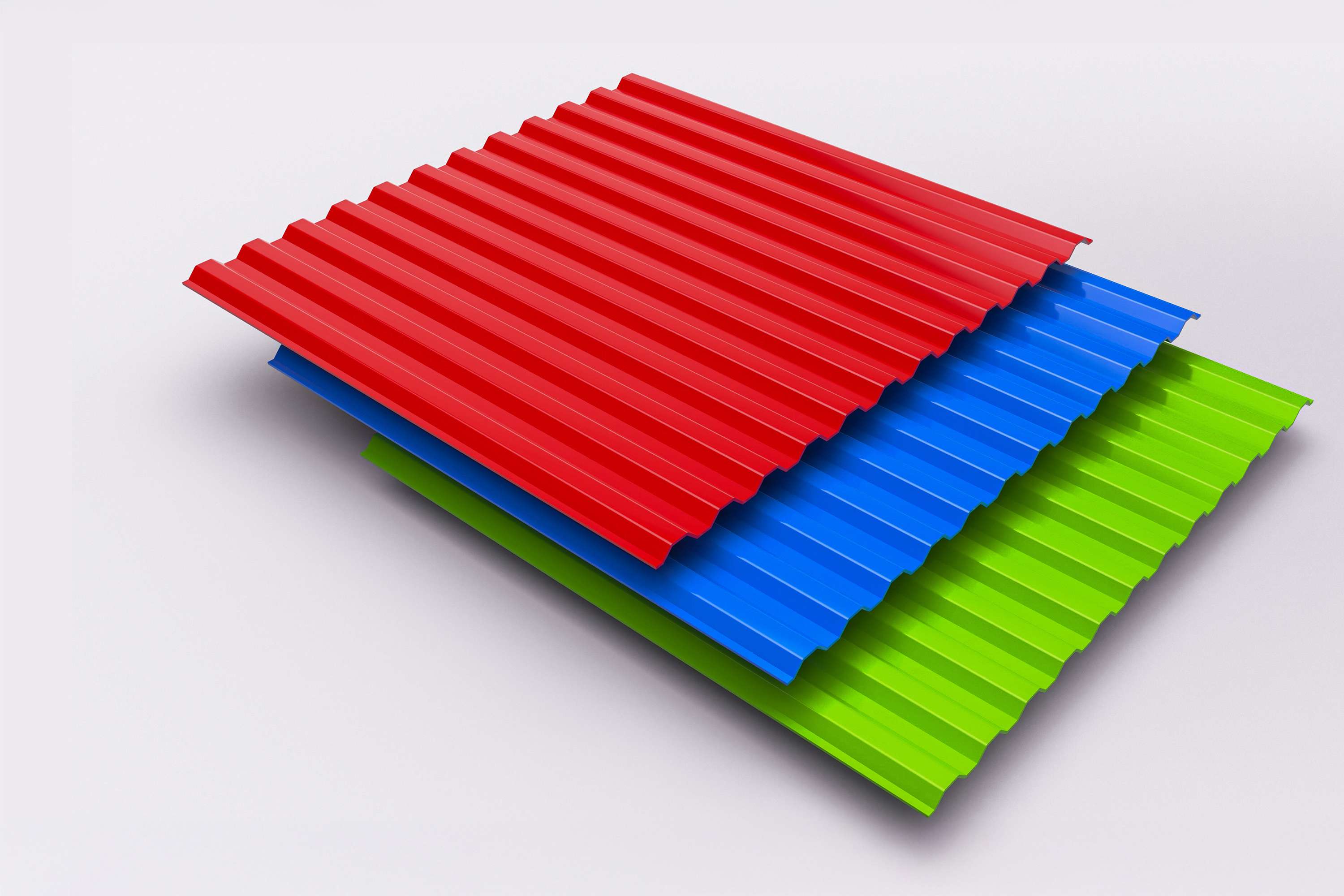T18 trapézlemez 0,5 mm vastagságban, többféle színben - antracit, vörös, barna, fehér, kék
