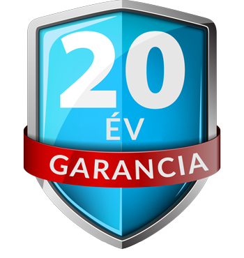 20 év garancia