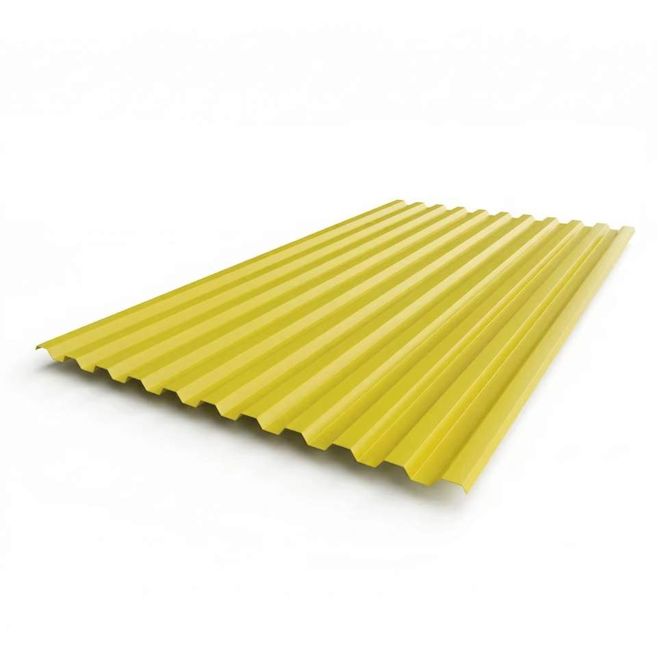 T18 Citromsárga trapézlemez