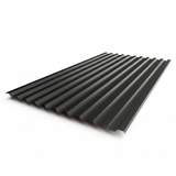 T18 Fekete trapézlemez