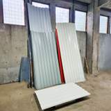 Fehér, törtfehér és natúr horganyzott trapézlemezek