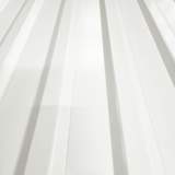 Fehér trapézlemez kész lemez