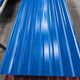 Kék trapézlemez kész lemez